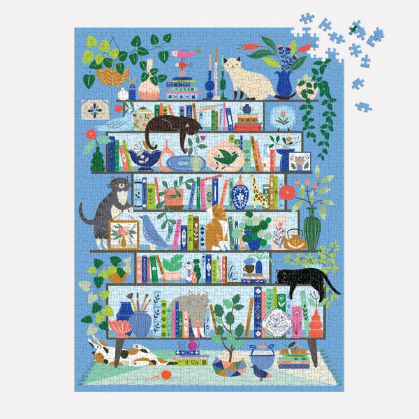 Purrfect Nook 1000 Piece Puzzle-Chronicle Books-R3vel Threads, Women's Fashion Boutique, Located in Hudsonville, Michigan