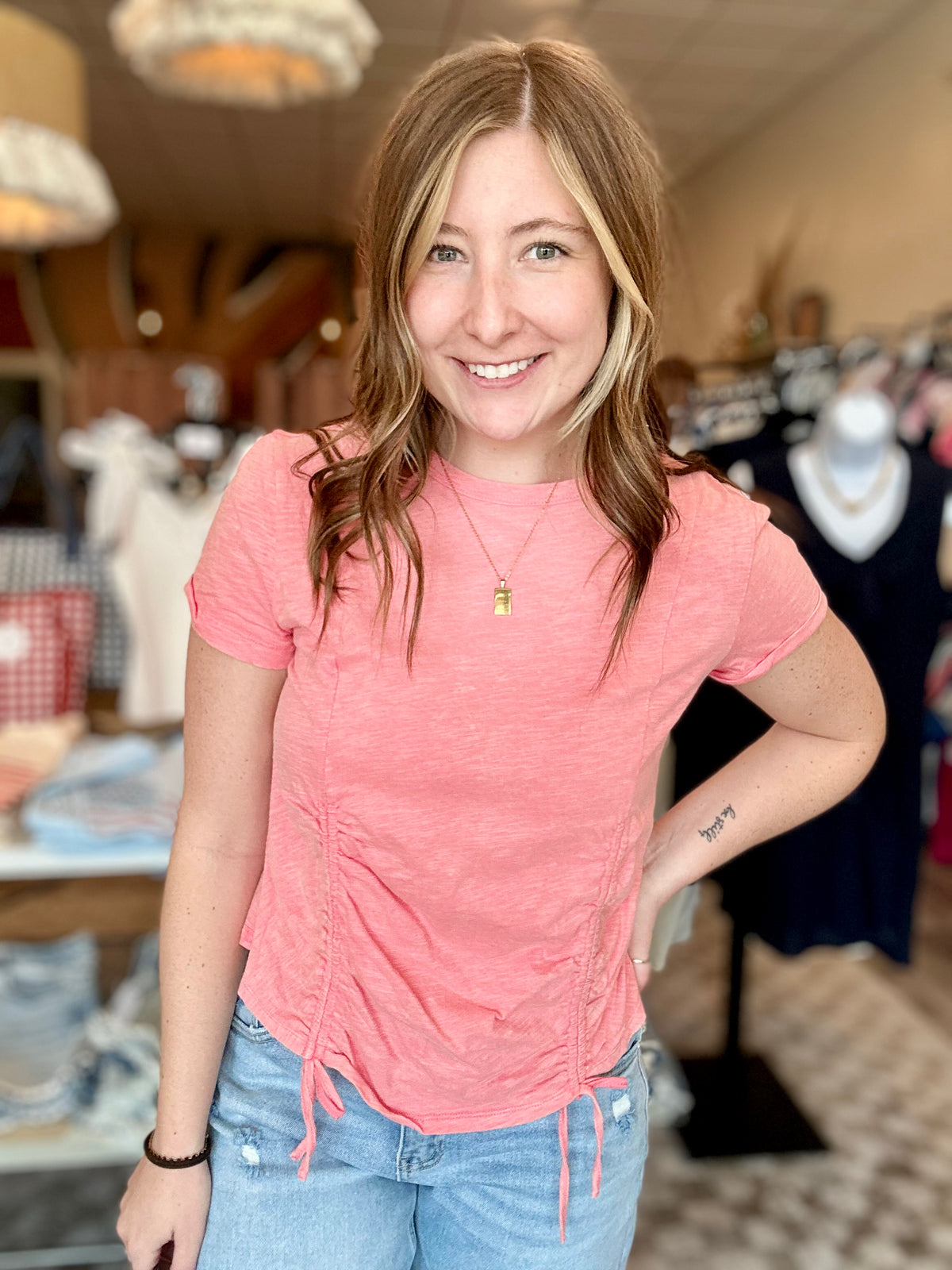 Miley Top-Doe & Rae-R3vel Threads, Women's Fashion Boutique, Located in Hudsonville, Michigan
