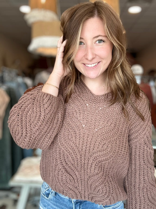 Marie Sweater-Bluivy-R3vel Threads, Women's Fashion Boutique, Located in Hudsonville, Michigan