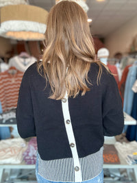 Carly Sweater-Blu Pepper-R3vel Threads, Women's Fashion Boutique, Located in Hudsonville, Michigan