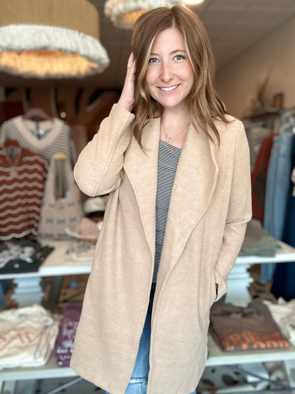 Linda Jacket-Bluivy-R3vel Threads, Women's Fashion Boutique, Located in Hudsonville, Michigan