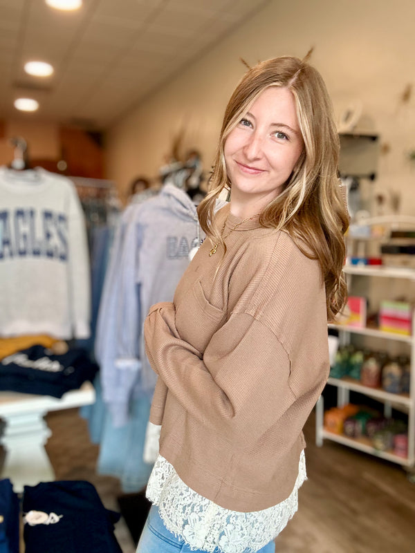 Ginny Top-In loom-R3vel Threads, Women's Fashion Boutique, Located in Hudsonville, Michigan