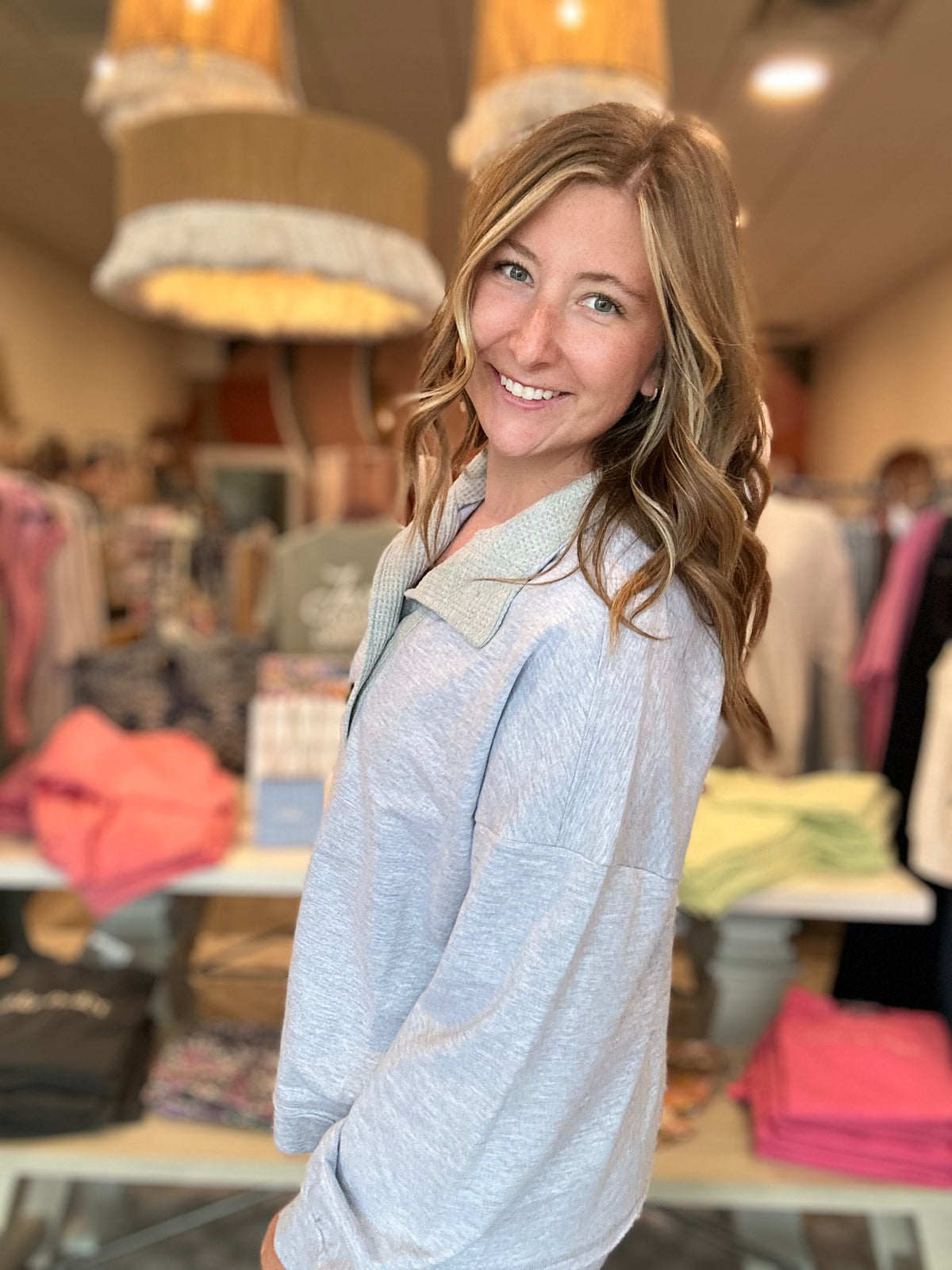 Olivia Pullover-New in-R3vel Threads, Women's Fashion Boutique, Located in Hudsonville, Michigan