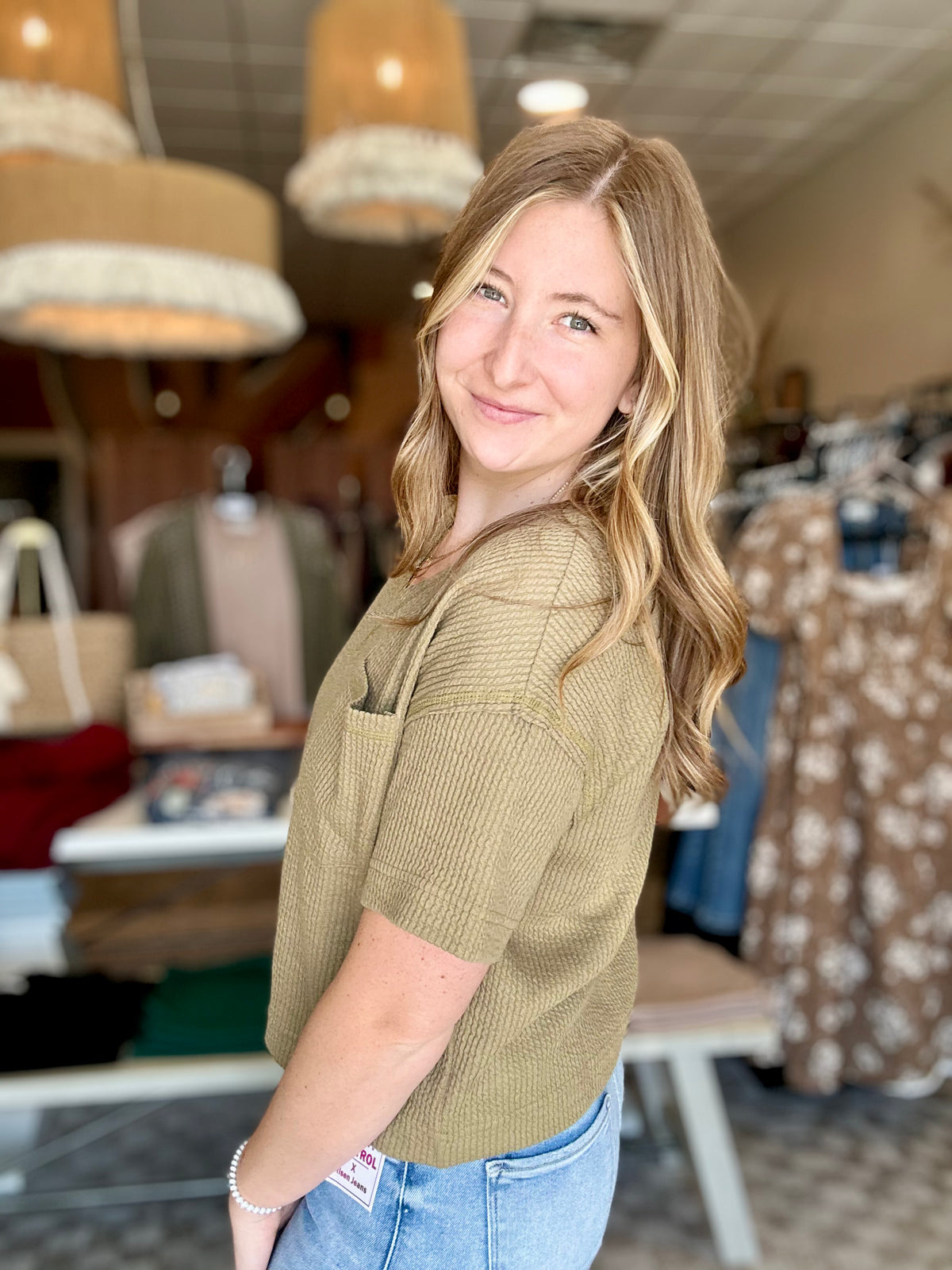 Hayley Top-J.O.A-R3vel Threads, Women's Fashion Boutique, Located in Hudsonville, Michigan