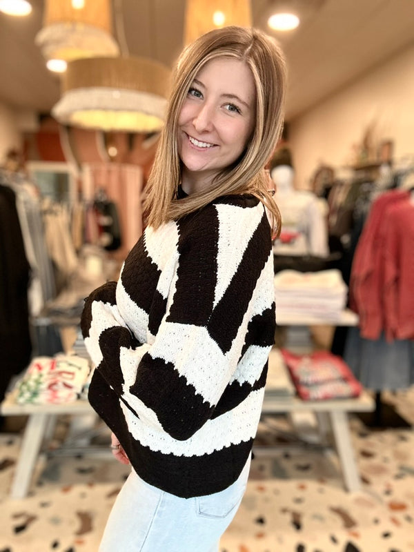 Piper Sweater-Blu Pepper-R3vel Threads, Women's Fashion Boutique, Located in Hudsonville, Michigan