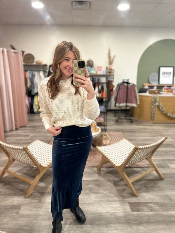 Jade Skirt-Hem & Thread-R3vel Threads, Women's Fashion Boutique, Located in Hudsonville, Michigan