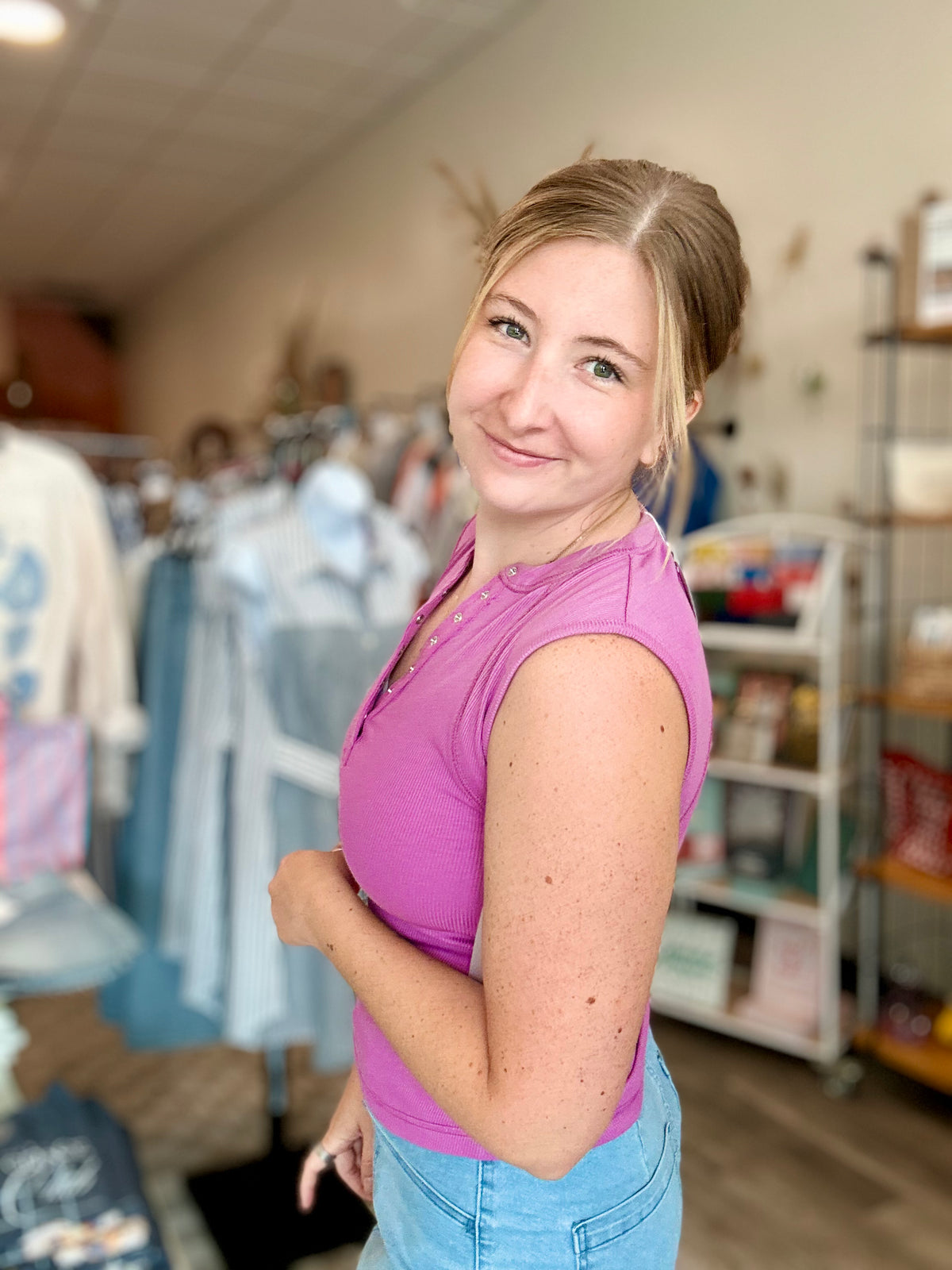 Carter Tank-mono b-R3vel Threads, Women's Fashion Boutique, Located in Hudsonville, Michigan