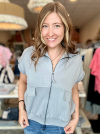 Georgia Top-Doe & Rae-R3vel Threads, Women's Fashion Boutique, Located in Hudsonville, Michigan