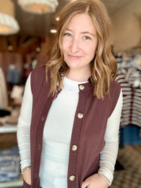 Kiara Long Vest-Be Cool-R3vel Threads, Women's Fashion Boutique, Located in Hudsonville, Michigan