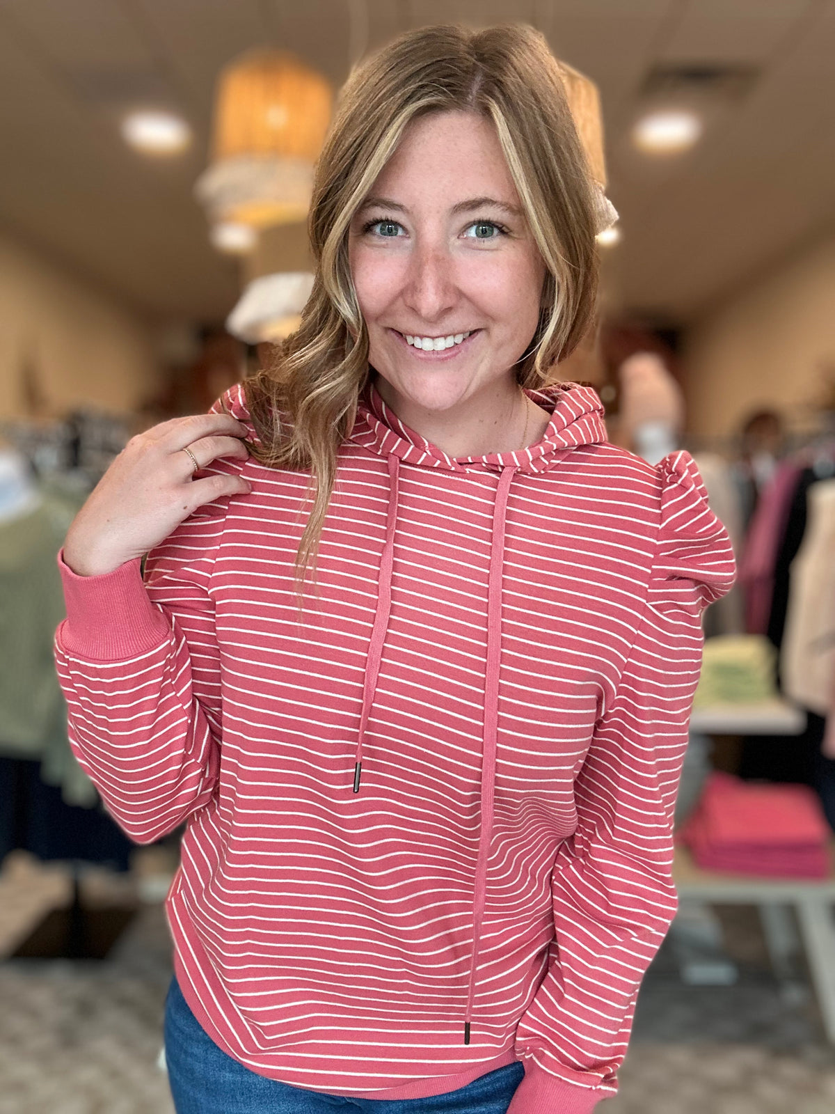 Cora Hoodie-Doe & Rae-R3vel Threads, Women's Fashion Boutique, Located in Hudsonville, Michigan