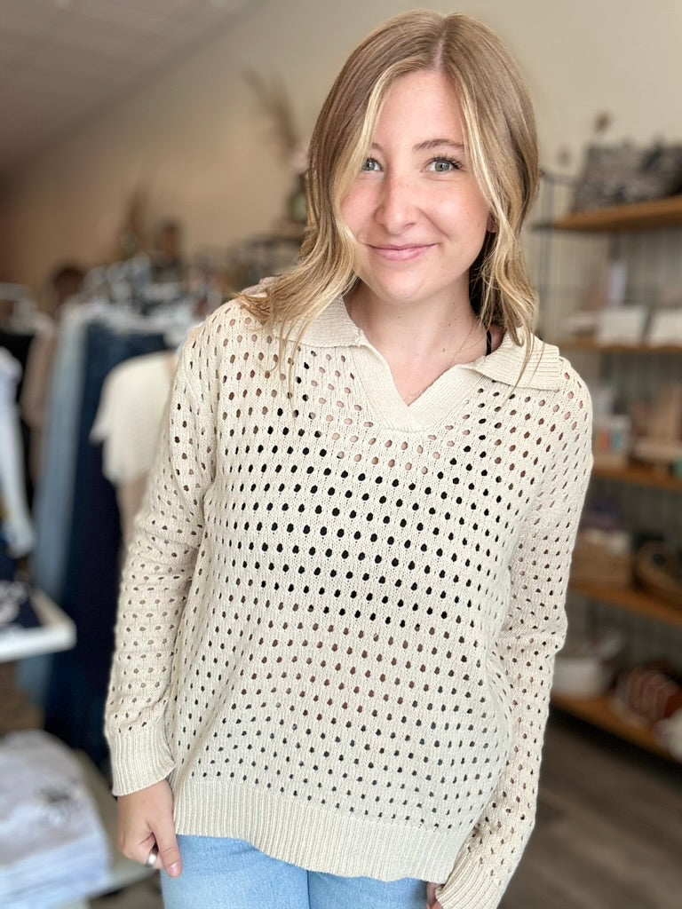 Georgia Sweater-Doe & Rae-R3vel Threads, Women's Fashion Boutique, Located in Hudsonville, Michigan
