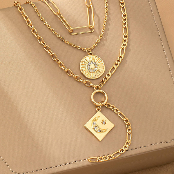 celestial necklace-JOSSLYN by wall to wall-R3vel Threads, Women's Fashion Boutique, Located in Hudsonville, Michigan