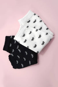 Bow Socks-JOSSLYN by wall to wall-R3vel Threads, Women's Fashion Boutique, Located in Hudsonville, Michigan