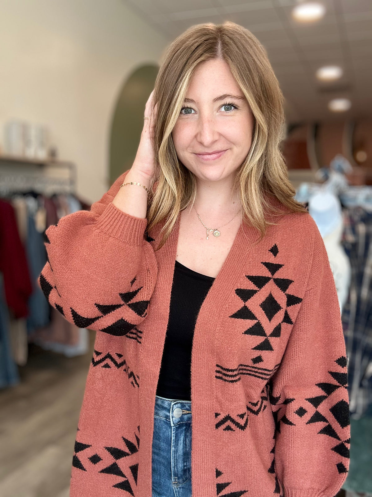 Shelly Cardigan-She+Sky-R3vel Threads, Women's Fashion Boutique, Located in Hudsonville, Michigan