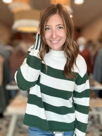 Mia Sweater-Green-Zenana-R3vel Threads, Women's Fashion Boutique, Located in Hudsonville, Michigan