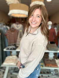 Mila Half Zip-Zenana-R3vel Threads, Women's Fashion Boutique, Located in Hudsonville, Michigan