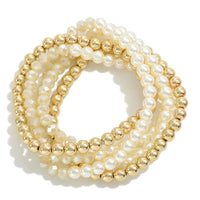 Pearl Bead Stack-Judson & Co-R3vel Threads, Women's Fashion Boutique, Located in Hudsonville, Michigan