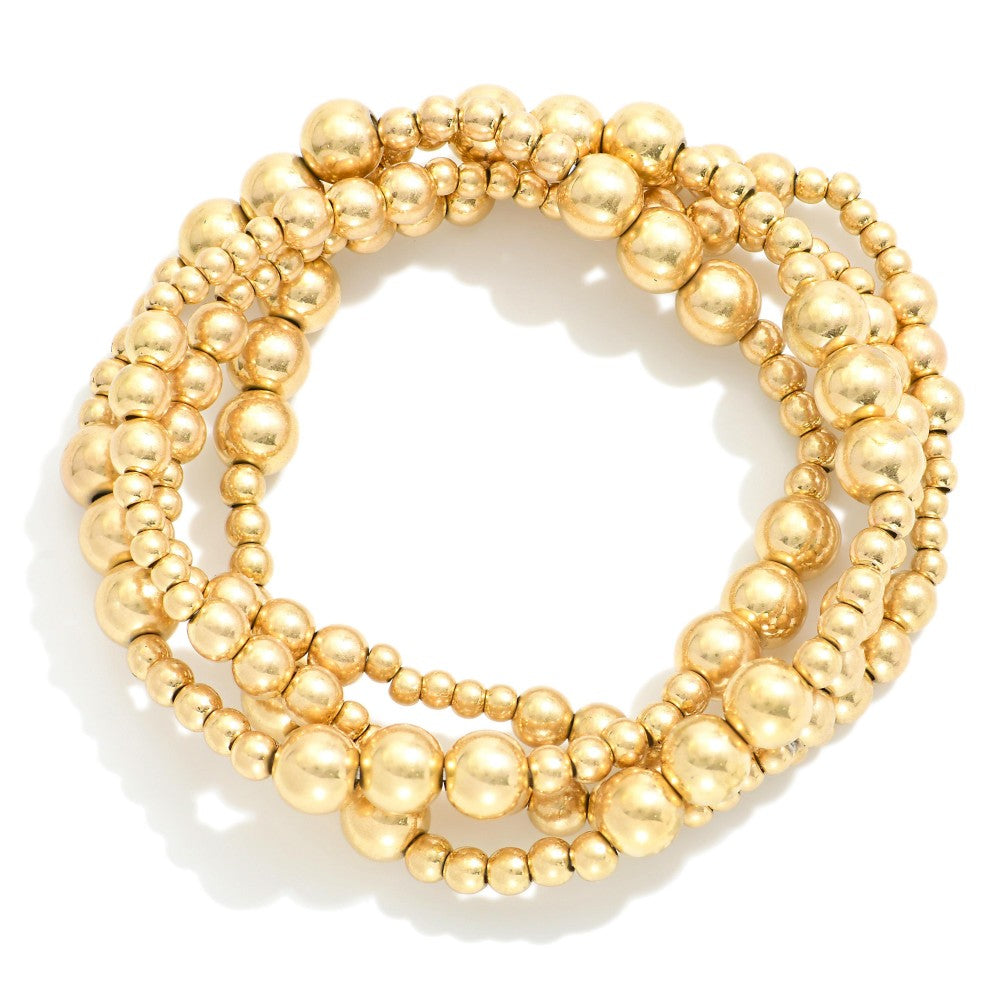 Gold Circle Stack-Judson & Co-R3vel Threads, Women's Fashion Boutique, Located in Hudsonville, Michigan