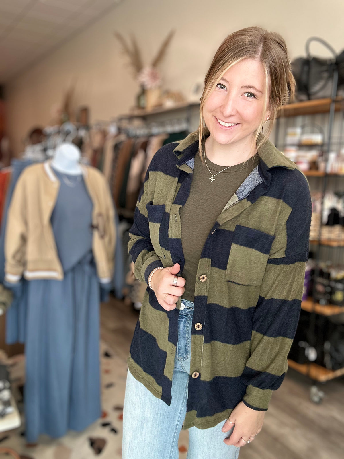 Cora Shacket-Lovely Melody-R3vel Threads, Women's Fashion Boutique, Located in Hudsonville, Michigan