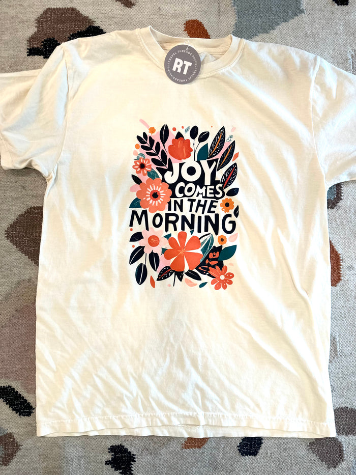 Joy in the Morning Tee-r3velthreads-R3vel Threads, Women's Fashion Boutique, Located in Hudsonville, Michigan