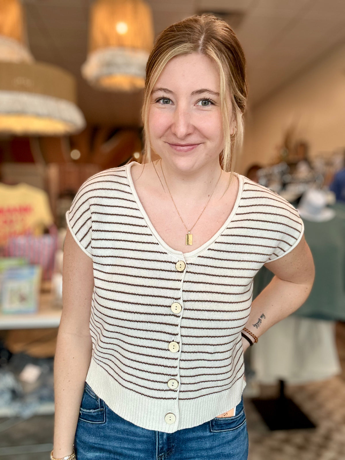 Carlie Top-The Workshop-R3vel Threads, Women's Fashion Boutique, Located in Hudsonville, Michigan