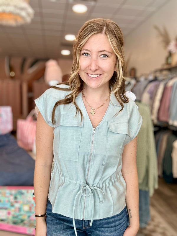 Lucy Top-Doe & Rae-R3vel Threads, Women's Fashion Boutique, Located in Hudsonville, Michigan