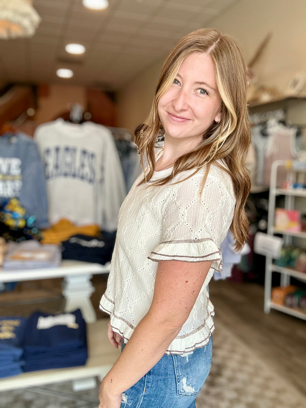 Brooke Top-Bibi-R3vel Threads, Women's Fashion Boutique, Located in Hudsonville, Michigan