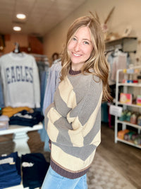 Jones Sweater-Blu Pepper-R3vel Threads, Women's Fashion Boutique, Located in Hudsonville, Michigan
