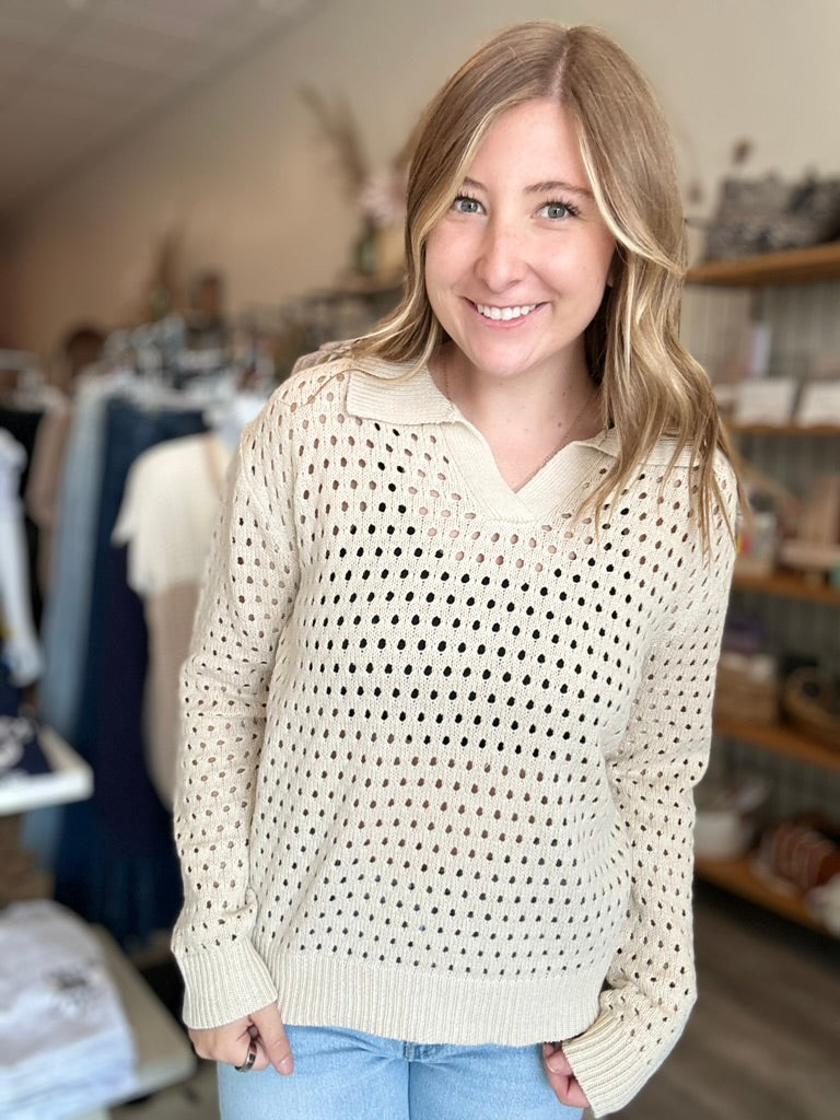 Georgia Sweater-Doe & Rae-R3vel Threads, Women's Fashion Boutique, Located in Hudsonville, Michigan