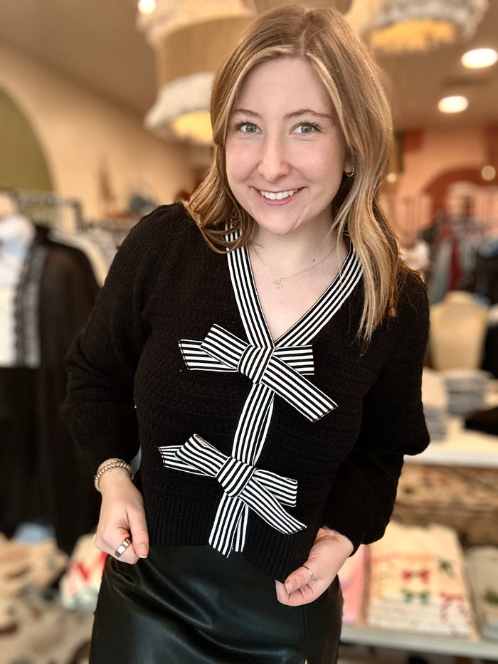 Harper Bow Top-Papermoon-R3vel Threads, Women's Fashion Boutique, Located in Hudsonville, Michigan