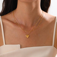 18k Tarnish free Heart-JOSSLYN by wall to wall-R3vel Threads, Women's Fashion Boutique, Located in Hudsonville, Michigan