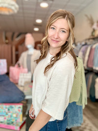 Kylie Pullover-tres bien-R3vel Threads, Women's Fashion Boutique, Located in Hudsonville, Michigan