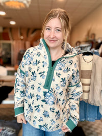Hallie Half Zip-LovLov-R3vel Threads, Women's Fashion Boutique, Located in Hudsonville, Michigan