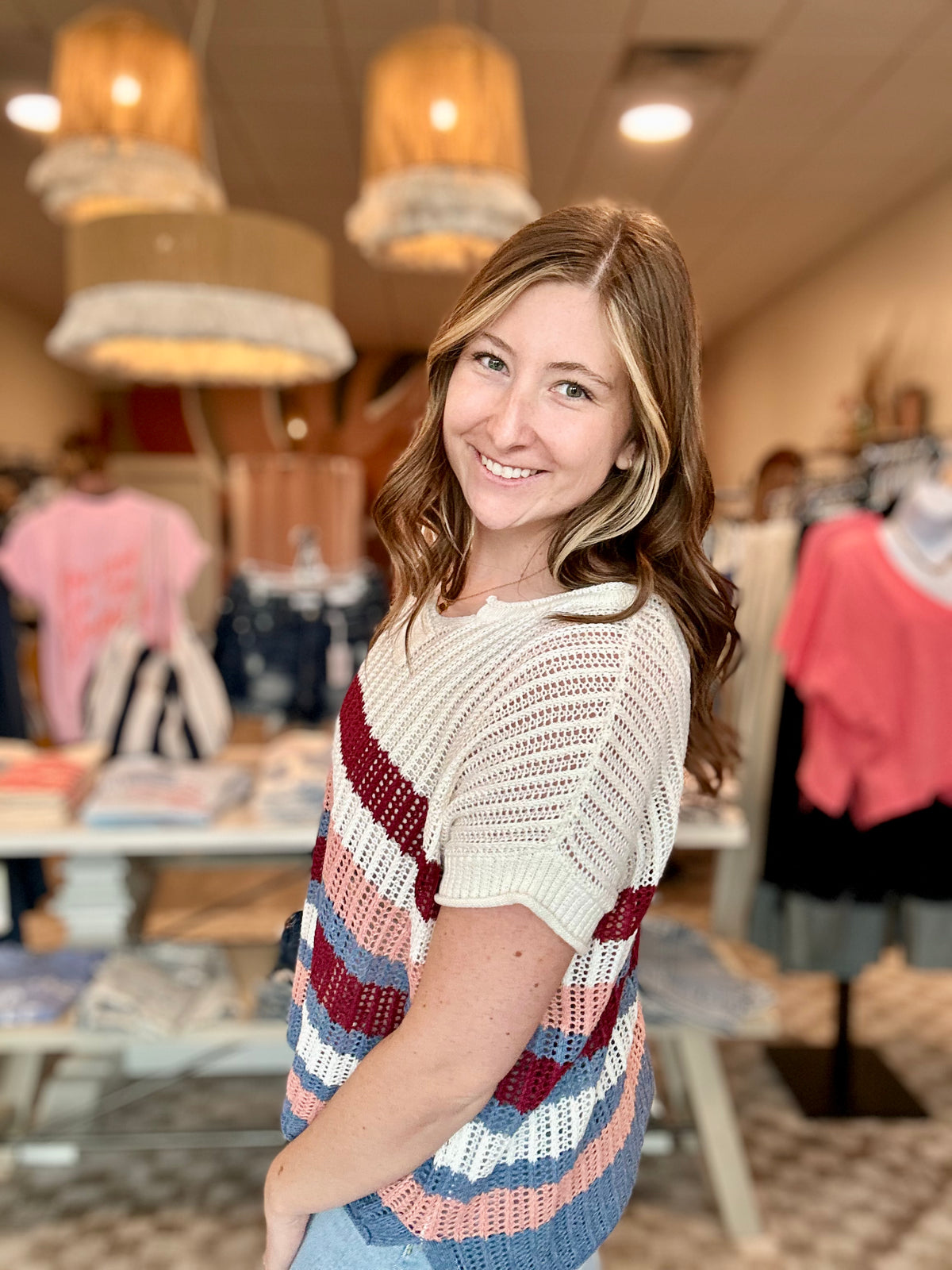 Joyce Top-mello-R3vel Threads, Women's Fashion Boutique, Located in Hudsonville, Michigan