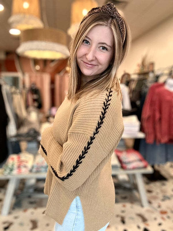 Vera Sweater-GeeGee-R3vel Threads, Women's Fashion Boutique, Located in Hudsonville, Michigan