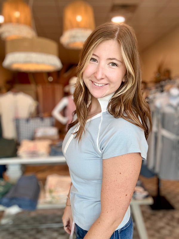 Shanda Top-Doe & Rae-R3vel Threads, Women's Fashion Boutique, Located in Hudsonville, Michigan