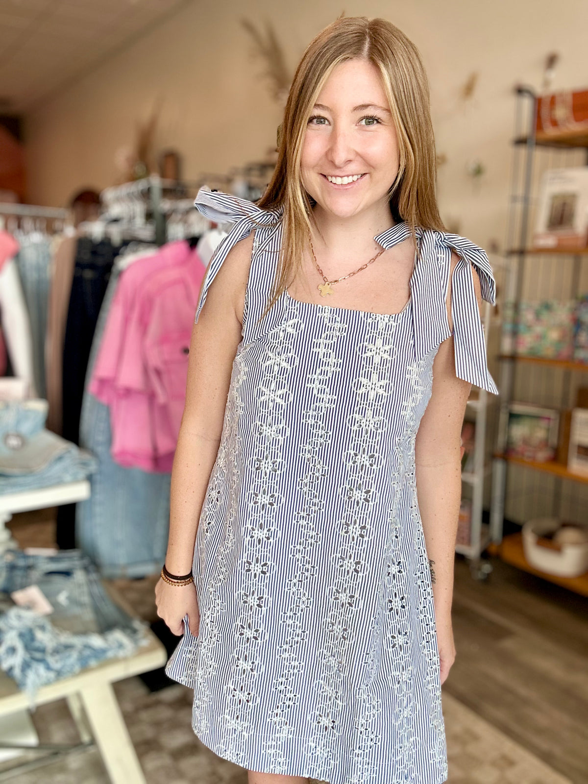 Chase Dress-Doe & Rae-R3vel Threads, Women's Fashion Boutique, Located in Hudsonville, Michigan