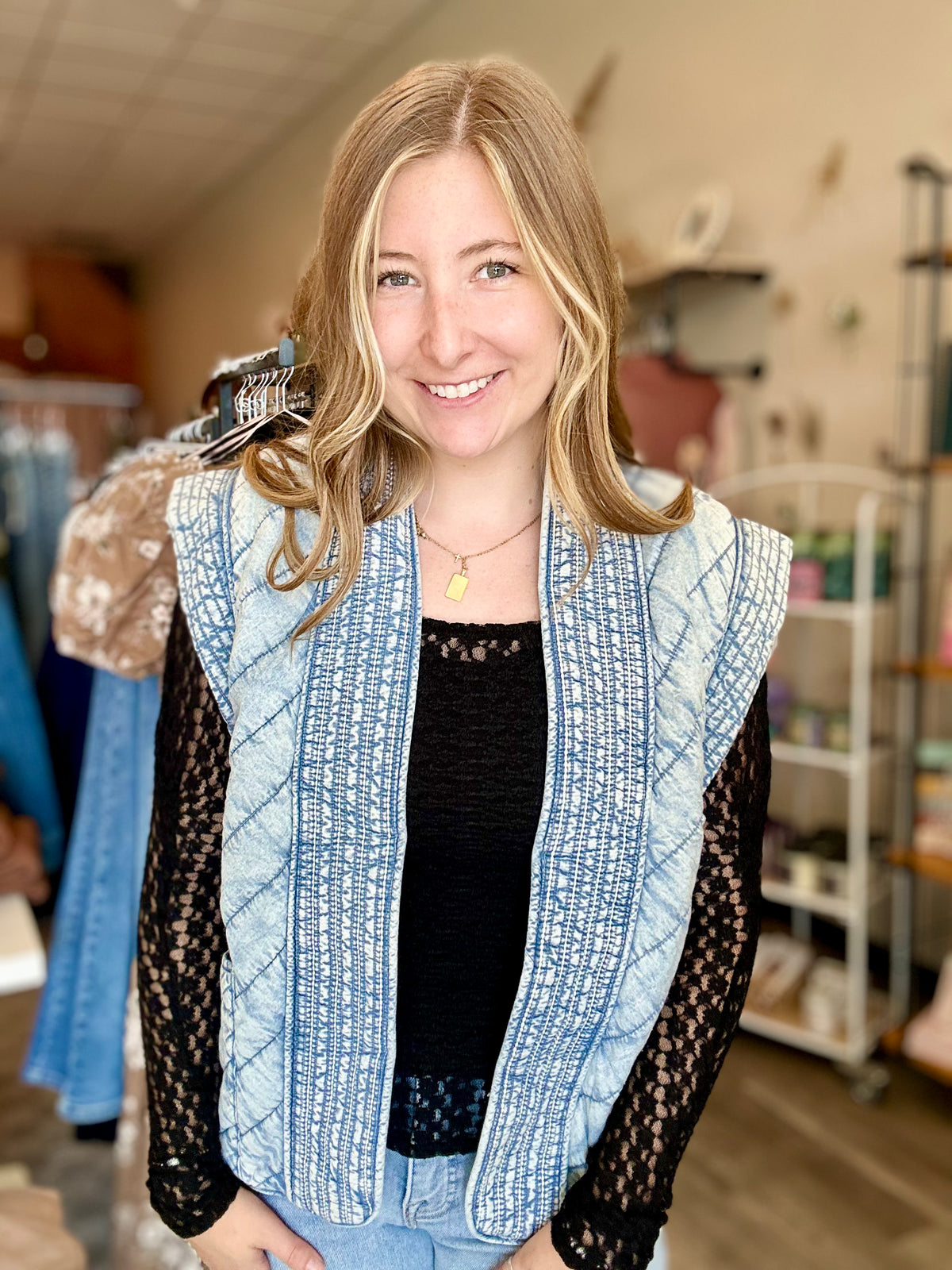 Bella Vest-J.O.A-R3vel Threads, Women's Fashion Boutique, Located in Hudsonville, Michigan
