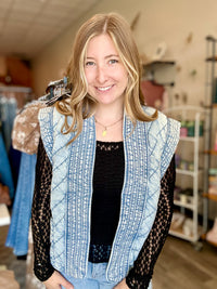 Bella Vest-J.O.A-R3vel Threads, Women's Fashion Boutique, Located in Hudsonville, Michigan