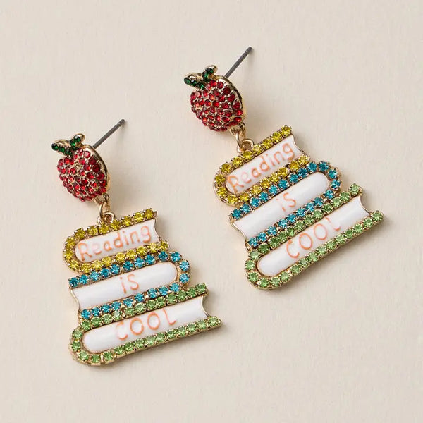 Reading Earrings-Frem-R3vel Threads, Women's Fashion Boutique, Located in Hudsonville, Michigan