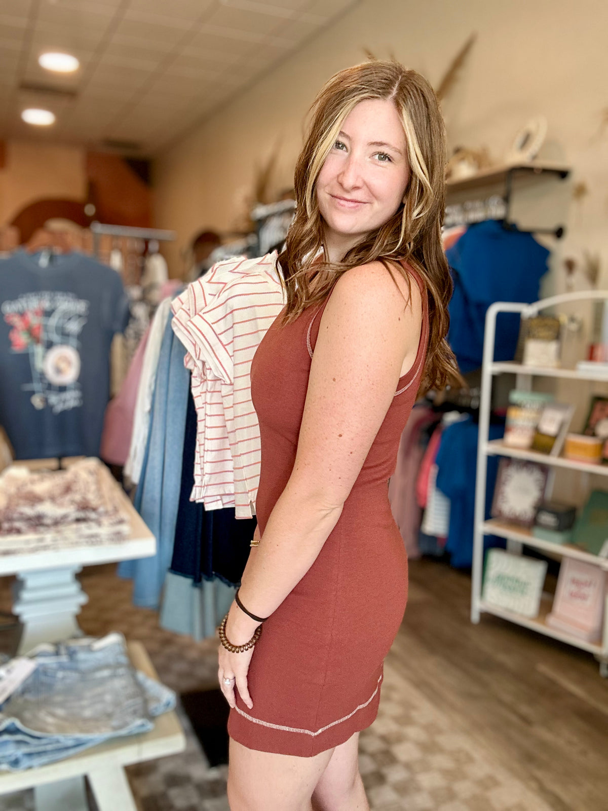 Evelyn Dress-Doe & Rae-R3vel Threads, Women's Fashion Boutique, Located in Hudsonville, Michigan