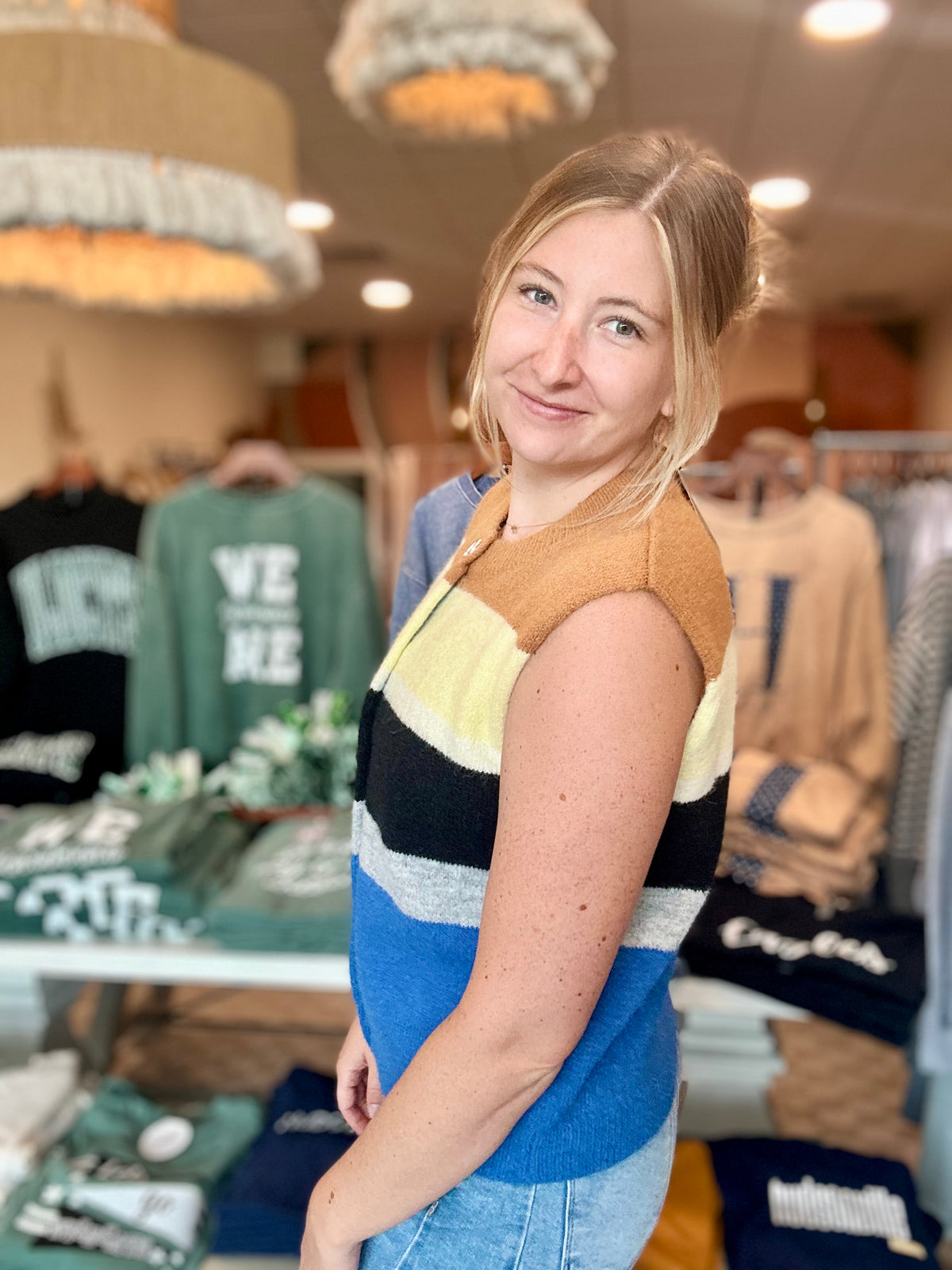 Dolly Vest-Sunday Edition-R3vel Threads, Women's Fashion Boutique, Located in Hudsonville, Michigan
