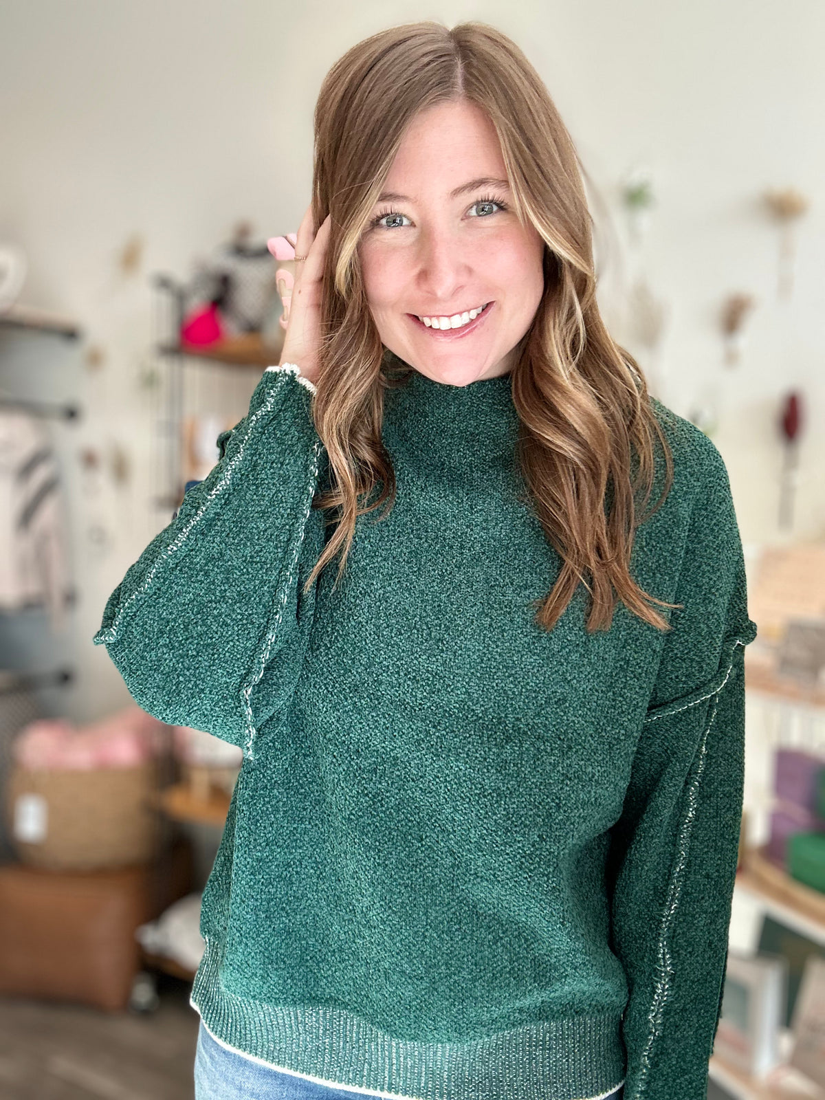 Lauren Sweater-Zenana-R3vel Threads, Women's Fashion Boutique, Located in Hudsonville, Michigan