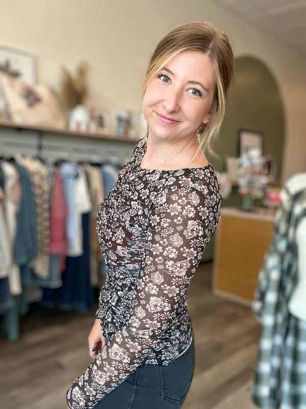 Lindsey Top-Mystree-R3vel Threads, Women's Fashion Boutique, Located in Hudsonville, Michigan