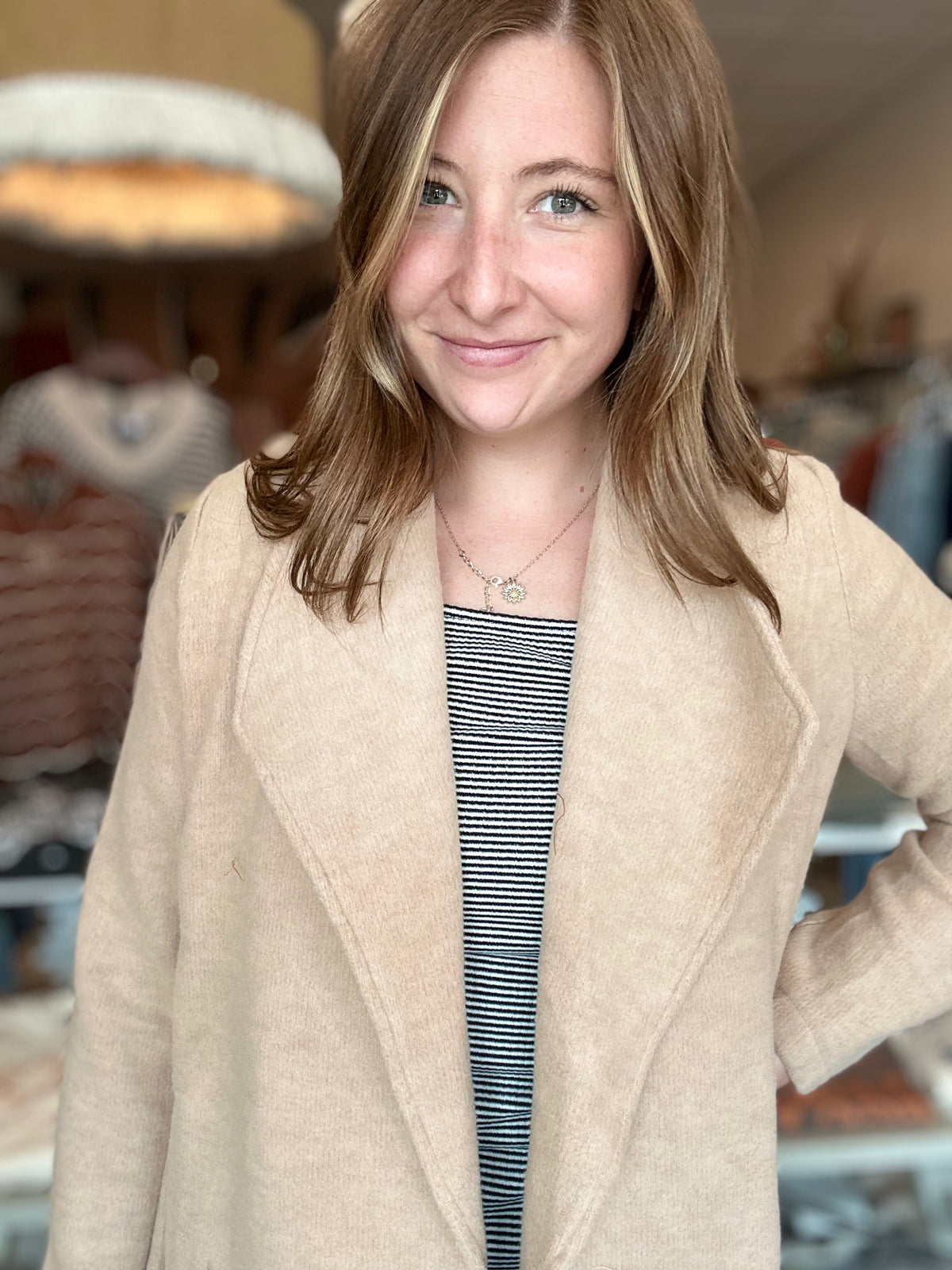Linda Jacket-Bluivy-R3vel Threads, Women's Fashion Boutique, Located in Hudsonville, Michigan