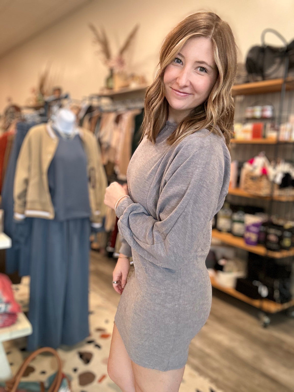 Hannah Sweater Dress-Hyfve-R3vel Threads, Women's Fashion Boutique, Located in Hudsonville, Michigan