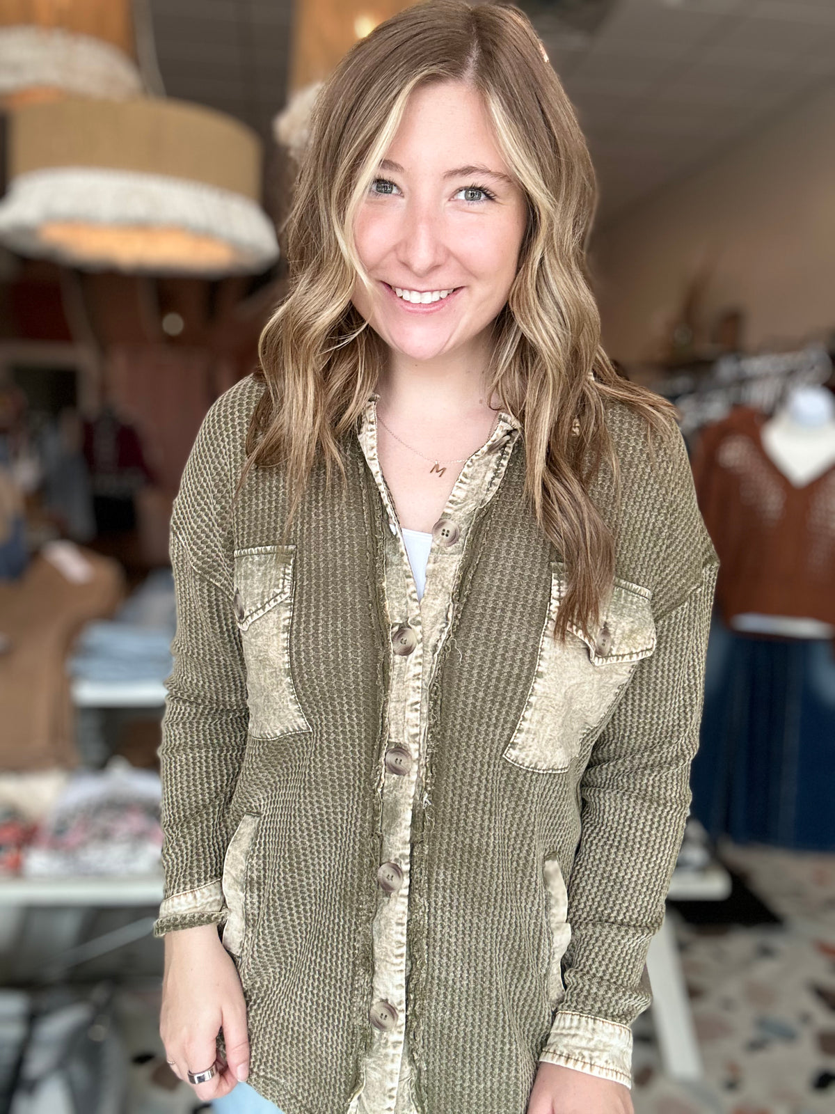 Delaney Shacket-Zenana-R3vel Threads, Women's Fashion Boutique, Located in Hudsonville, Michigan