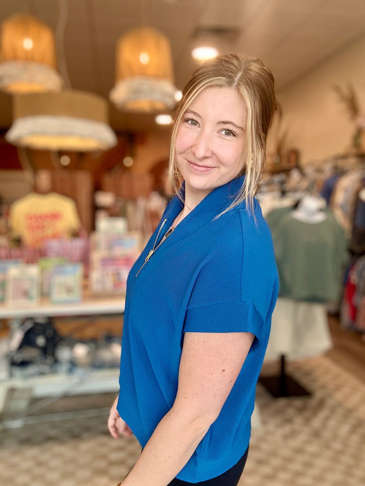 Hallie Top-Zenana-R3vel Threads, Women's Fashion Boutique, Located in Hudsonville, Michigan