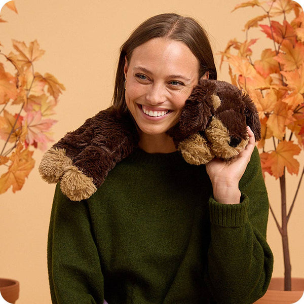 Dachshund Warmies Neck Wrap-Warmies: America’s Favorite Microwave Plush Brand-R3vel Threads, Women's Fashion Boutique, Located in Hudsonville, Michigan