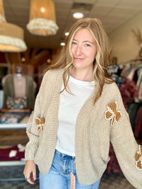 Lola Bow Sweater-Doe & Rae-R3vel Threads, Women's Fashion Boutique, Located in Hudsonville, Michigan